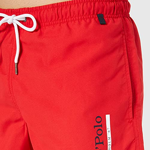 Marc O’Polo Body & Beach Men Beach Badeshorts Bañador para Hombre, Chilli Rojo, L
