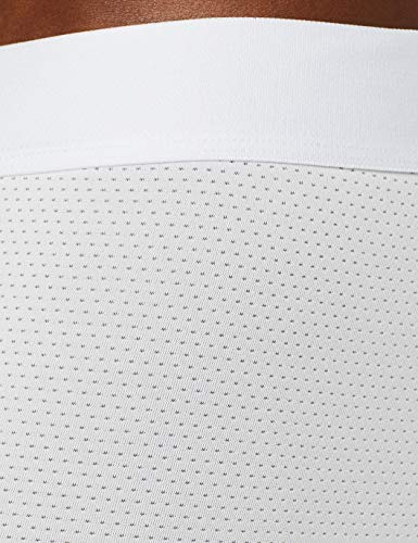Marca Amazon - find. Bóxer Largos de Deporte para Hombre, Pack de 2, Blanco (White), XS, Label: XS