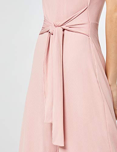 Marca Amazon - find. Rib Cropped Jumpsuit_18AMA040 - Jumpsuit Mujer, Pink, 40, Label: M