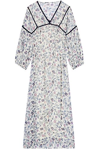 Marca Amazon - find. Vestido Mujer, Multicolor (Ecru), 40, Label: M