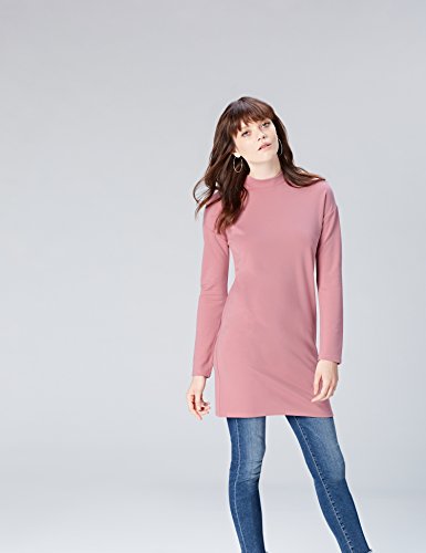 Marca Amazon - find. Vestido Mujer, Rosa (Old Rose), 44, Label: XL