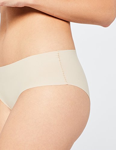 Marca Amazon - Iris & Lilly Braguita Mujer, Pack de 5, Beige (Pale Nude), XL, Label: XL