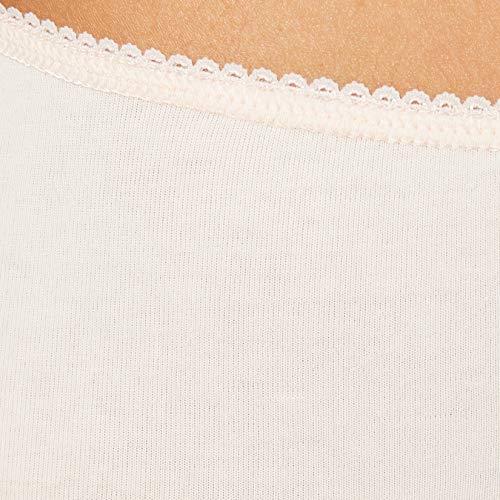 Marca Amazon - Iris & Lilly Waist Slip Mujer, Pack de 5, Multicolor (Black/Soft Pink/White), XXL, Label: XXL