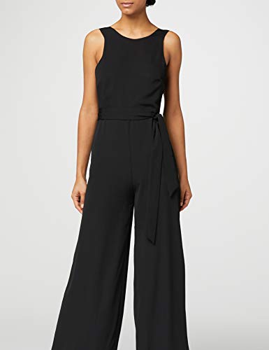 Marca Amazon - TRUTH & FABLE Mono de Noche sin Mangas Mujer, Negro (Black), 46, Label: XXL