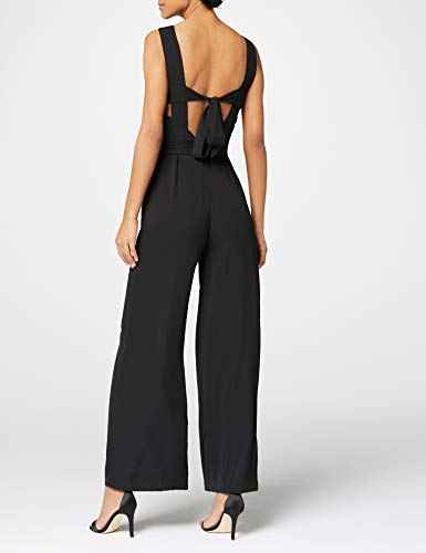 Marca Amazon - TRUTH & FABLE Mono de Noche sin Mangas Mujer, Negro (Black), 46, Label: XXL