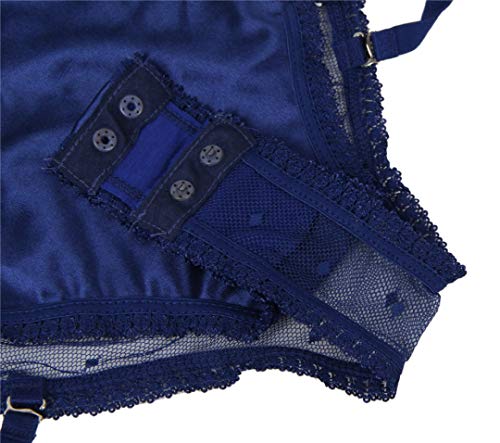 marysgift Lencería sexy para mujer, picardías con liguero Dr806512. XXX-Large