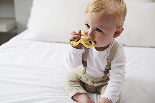 Matchstick - Juego de dentición de mono amarillo amarillo Talla:6 - 18 Months