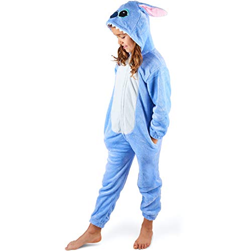 Maybear® Mono Pijama Infantil Adulto Disfraz de Animal Cosplay Suave cálido para Disfraz 155-165 (L)