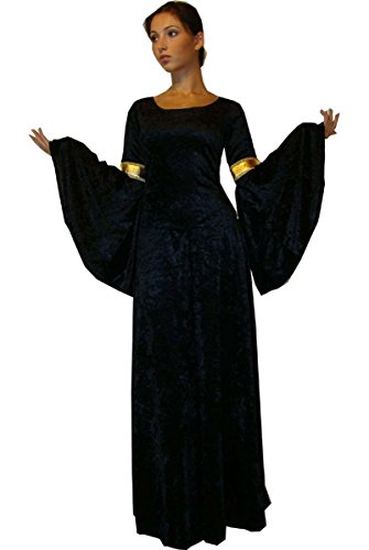 Maylynn 10923-M - Traje Medieval Elbentraum, Talla XL, Negro