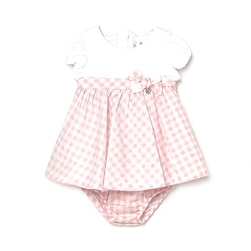 Mayoral Vestido Vichy Combinado Bebe Niña Candy 0-18 Meses (12 Meses)