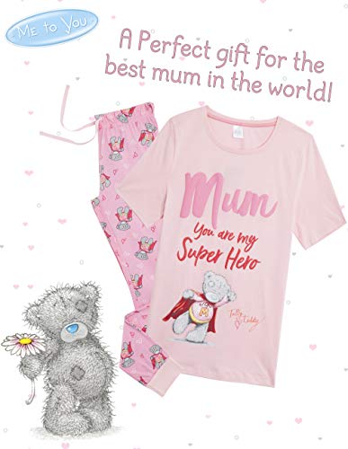 Me To You Pijamas Mujer Tatty Teddy, Conjunto de 2 Piezas Algodón (S, 8/10 UK)