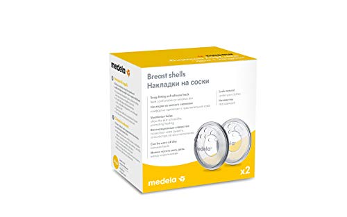 Medela - Protectores para Pezones Doloridos y Agrietados por la Lactancia, paquete con 2 unidades