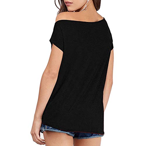 MEIbax Mujer Camiseta Tirantes Verano/Hombro sin Tirantes Color sólido/Mujeres Camisetas sin Mangas Tank Tops Dama Blusa Camisas Chaleco Deportiva Deporte Gimnasio Casual Suelta