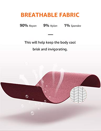 meilun - Vestido de Fiesta para Mujer con Escote Cruzado en V de rayón - Rosa - Medium