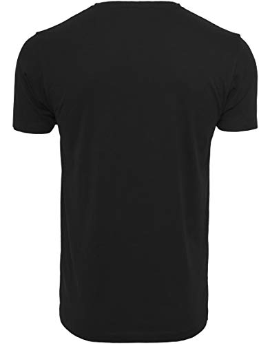 MERCHCODE Camiseta para Hombre Gucci Mane Victory, Hombre, Camiseta, MC104, Negro, Extra-Small