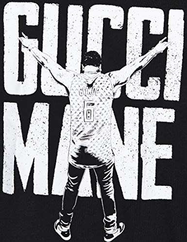 MERCHCODE Merch Código Hombre Gucci goldmane Victory tee – Camiseta, Hombre, Gucci Mane Victory tee, Negro, Medium