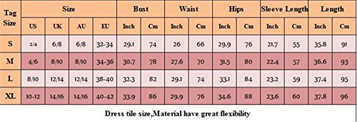 MERCIY Vestido sexy para mujer, cuello en V, manga larga, Bodycon vestido ceñido, largo hasta la rodilla Negro M