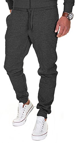 MERISH Pantalones Jogger Hombre Deportivos Joggers Modell 211 Antracita XL