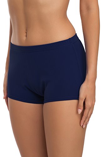 Merry Style Shorts Bañadores Deportivos Trajes de Baño Mujer Modelo L23L1 (Azul Oscuro (6007), 38)