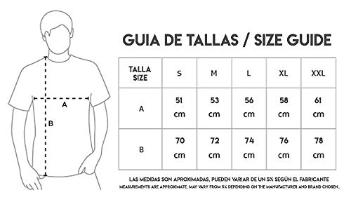 Metallica-James Hetfield - Camiseta Negra Hombre Manga Corta - Metallica Tshirt (XL)