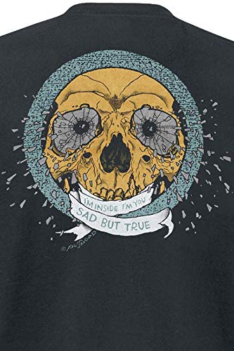 Metallica METTS25MB03 Camiseta, Negro, L para Hombre