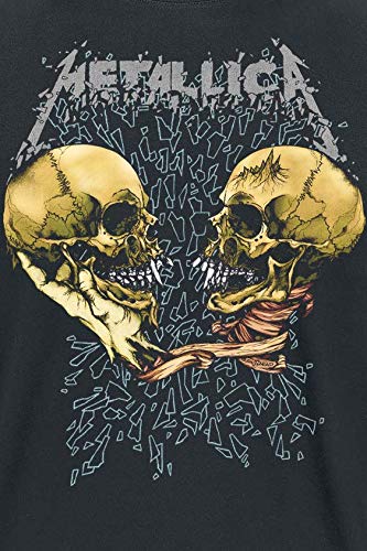 Metallica Sad But True Hombre Camiseta Negro M, 100% algodón, Regular