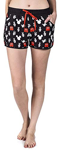Micky & Minnie Hand Mujer Bañador Negro S, 100% poliéster,