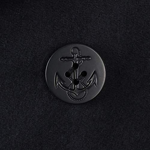 Mil-Tec Us Navy Pea Coat Chaqueta Armada, Hombre, Azul Oscuro, Large