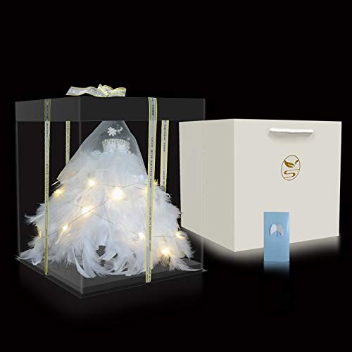 Mini vestido de novia modelo novia/esposa/hija en el día de San Valentín, cumpleaños, graduación, ceremonia de adulto, boda, aniversario de boda.