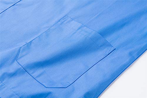 MISEMIYA - Casaca Unisex MÉDICO Enfermera Uniforme Limpieza Laboral ESTÉTICA Dentista Veterinaria Sanitario HOSTELERÍA - Ref.817 - L, Rosa