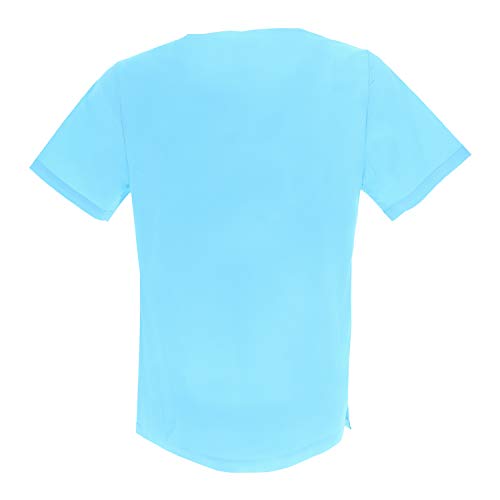 MISEMIYA - Casaca Unisex MÉDICO Enfermera Uniforme Limpieza Laboral ESTÉTICA Dentista Veterinaria Sanitario HOSTELERÍA - Ref.G713 - XXL, Azul Claro