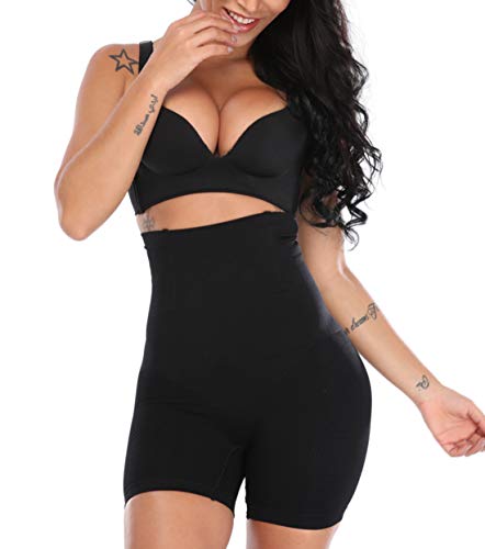 MISS MOLY Moldeadora Braga Faja Reductora Adelgazante Braguita Cintura Alta Abdomen Panty Shapewear 4x 9cm Acero Shaping Push up Butt Lifter Pantalón Elástico Invisible Body Shaper Lenceria para Mujer