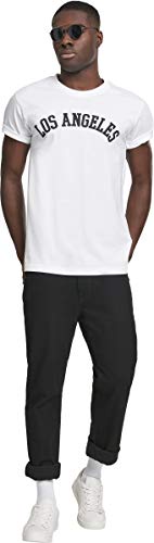 Mister Tee Los Angeles Camiseta, Blanco, XX-Large para Hombre