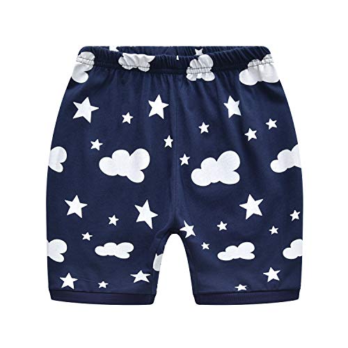 MIXIDON Niña Pijamas Unicornio Infantil Verano Ropa Chica Manga Corta(Morado,8 Años)