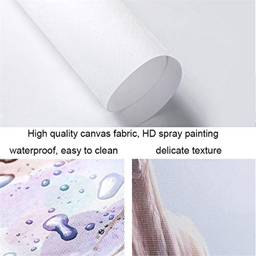 mmzki Samurai japonés Lienzo Pintura al óleo Moderna Pared Arte Cuadros Lienzo impresión para Sala HD decoración del hogar Carteles e Impresiones