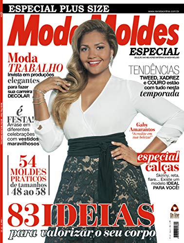 Moda Moldes Especial ed.21 Plus Size (Portuguese Edition)