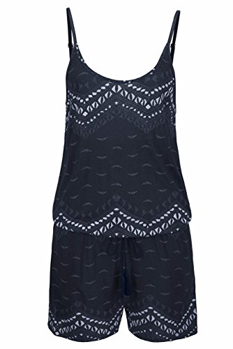 Mono Corto sin Tirantes para Mujer Pantalones Cortos con Estampado de Verano Mono Boho con Mono de Cuerda Elegante Mono Corto Romper Casual Mono Corto de Playa Cóctel