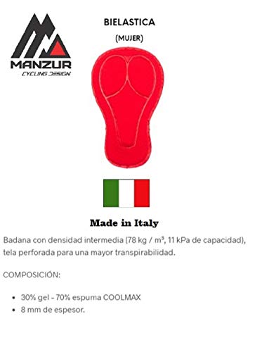 Mono - Enterizo Deportivo // Tejido Italiano Especializado en Aerodinámica Deportiva // Tecnología Última Generación SANITAZED // Badana Coolmax con tecnología X-Static (Line 805 MUJER, S)