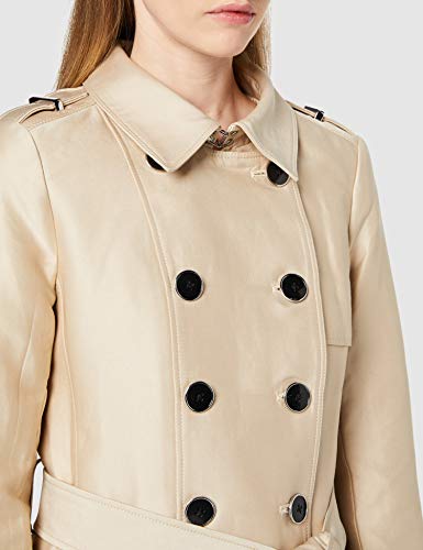 Morgan 201-groove. Chaqueta, Beige (Beige Beige), 40 (Talla del Fabricante: T40) para Mujer