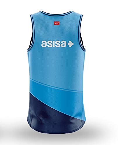 Movistar Estudiantes 1ª Equipación 20-21 Camiseta Juego, Unisex Adulto, Azul, 2XL