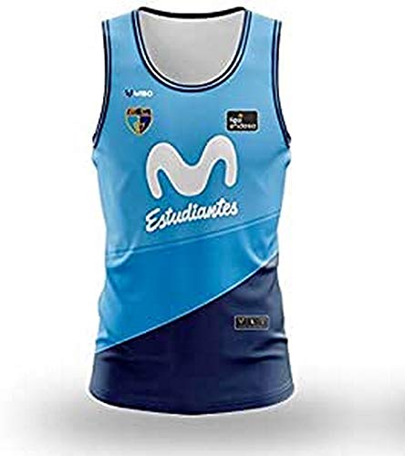 Movistar Estudiantes 1ª Equipación Juego 20-21 Camiseta, Unisex Adult, Azul, XL