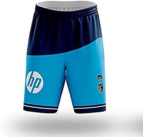 Movistar Estudiantes 1ª Equipación Juego 20-21 Short, Unisex Adulto, Azul, M