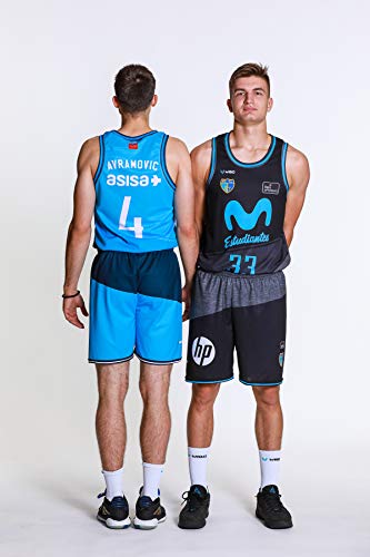 Movistar Estudiantes 2ª Equipación Juego 20-21 Camiseta, Unisex Adulto, Negro, L