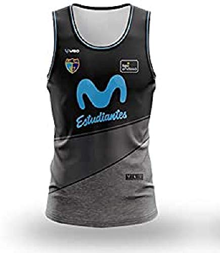 Movistar Estudiantes 2ª Equipación Juego 20-21 Camiseta, Unisex Adulto, Negro, L