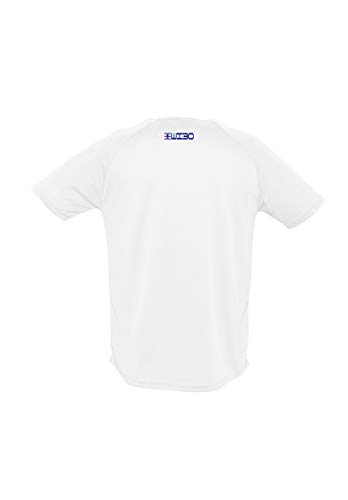 Movistar Estudiantes Camiseta Casual Escudo Blanca 20-21, Unisex Adulto, M