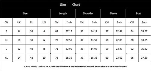 Mujer Cinturón Recto La Solapa Transición Manga Larga Dobladillo Rizado Propio Elegantes Abrigo Celeste S