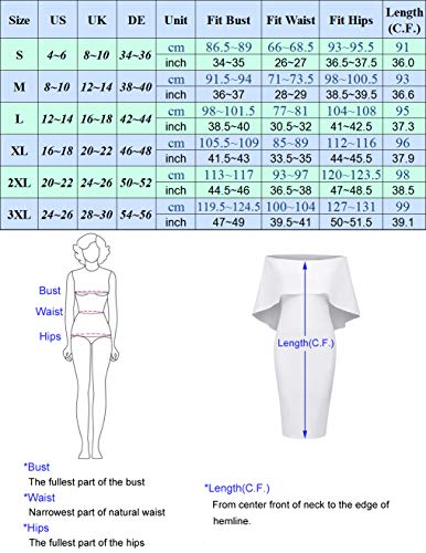 Mujer, Hombro Desnudo, Sexy, Vestido de Cuello de Barco, Bodycon Envuelto en Caderas, Mini Vestido, CóCtel de Verano, 2XL CLAF39-5