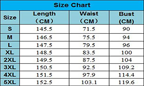 Mujer Medieval Vestido De Fiesta Elegantes Fiesta Ropa De Ancho Manga Largas para Cuello Redondo Verde 4XL