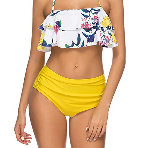 Mujer Monokini Nuevo Promociones Talla Grande Bikinis Halter Traje de Baño de Una Pieza Descuento