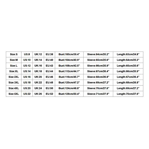 Mujer Polyester Ajustado Blusa Moda Patchwork Casual para Mujer Color Block O-Neck Manga Larga Camiseta Tops Otoño e Invierno riou (9-Red, M)